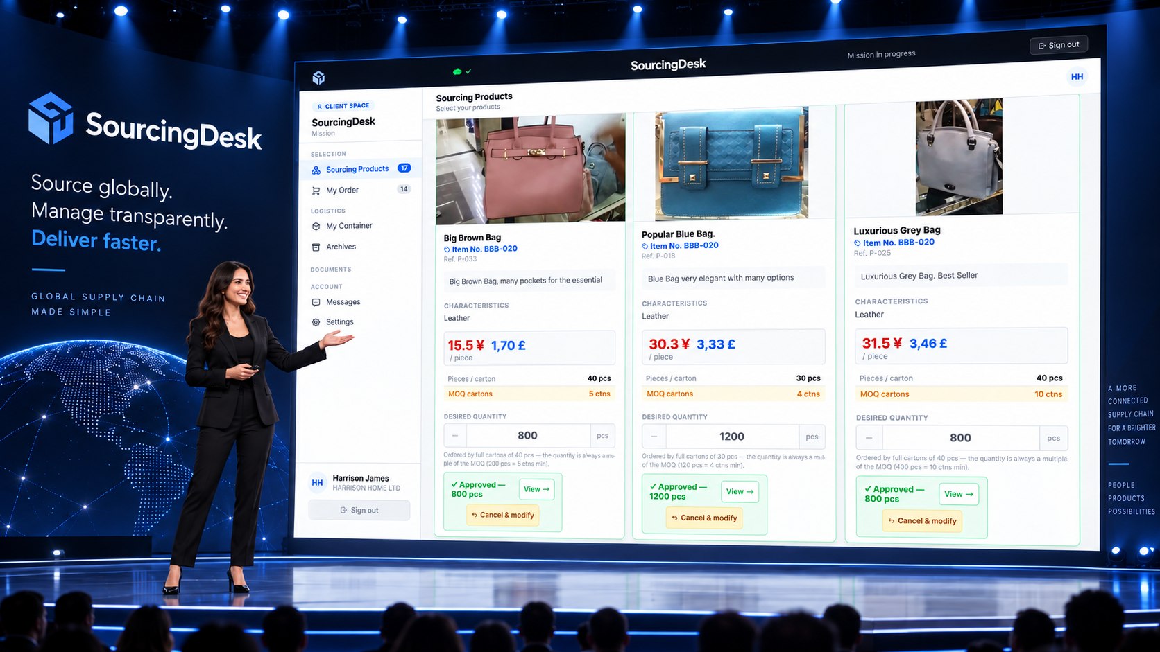 SourcingDesk — buyer product selection